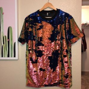 ASOS Sequin Shirt